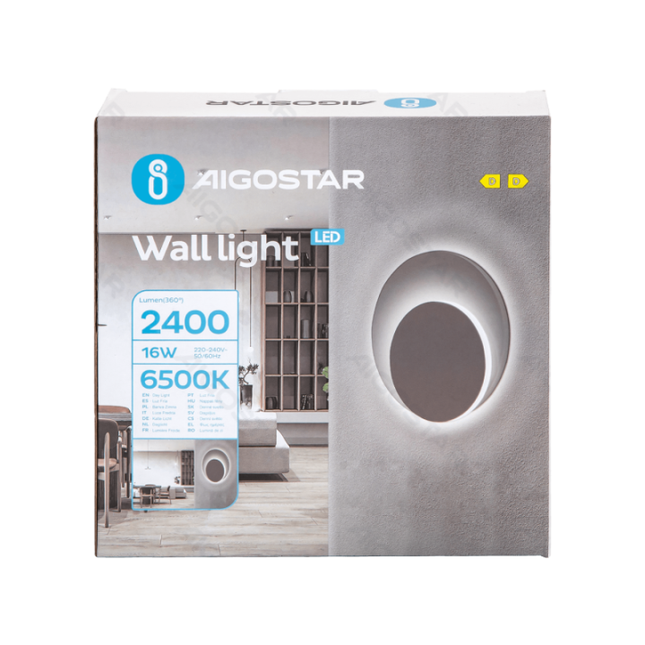 Wall light 6500K Iron&Acrylic