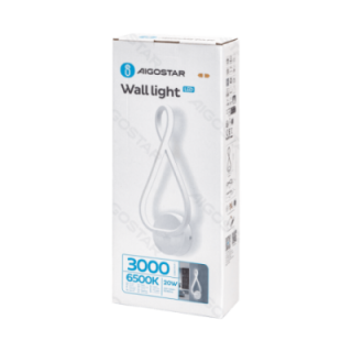 Wall light 6500K Aluminium & Silicone