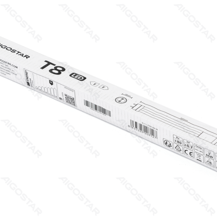 LED Glass T8 Light Tube 0.6m 9W