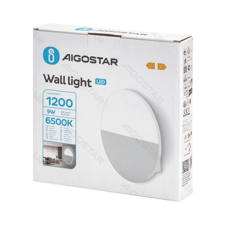 Wall light 6500K Iron&Acrylic