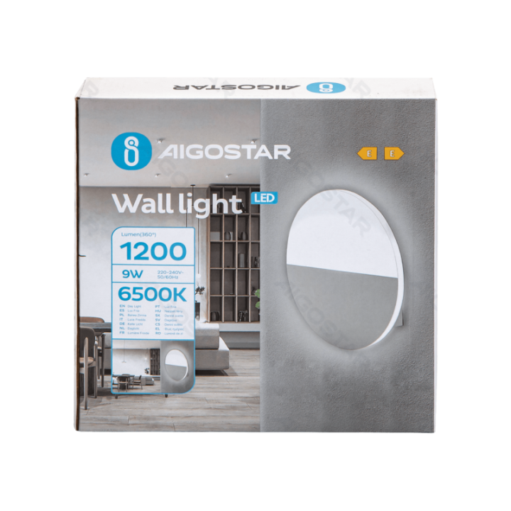 Wall light 6500K Iron&Acrylic