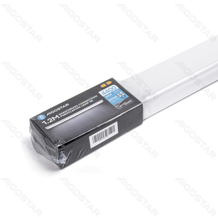 LED Jungiamas bešešėlinis valomas šviestuvas 1.2m 40W