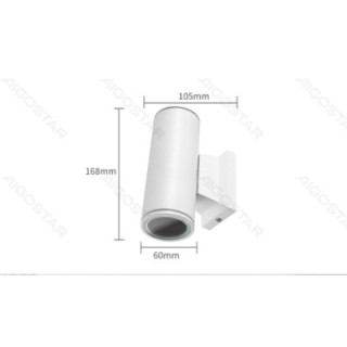 Two-way Wall Light White (Without Light Source) GU10