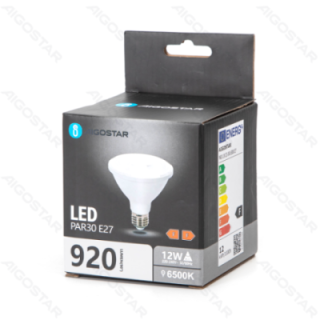 LED PAR30 E27 12W 6500k