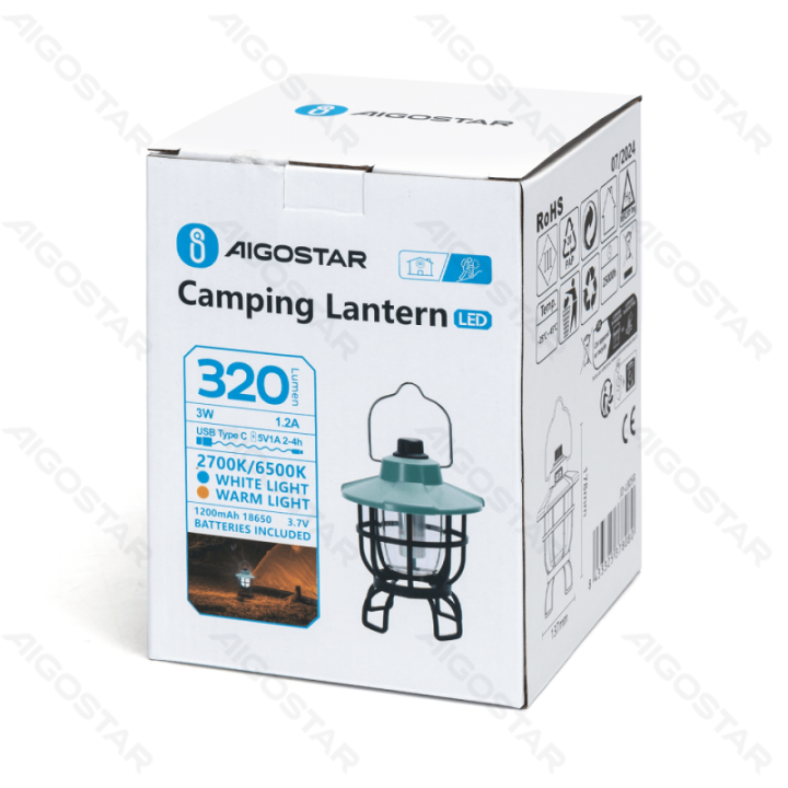 LED Camping Lantern, USB charge