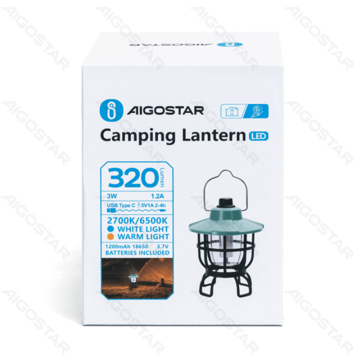 LED Camping Lantern, USB charge