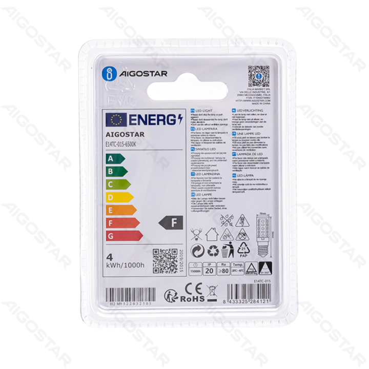 LED LED elementai E14 3.5W