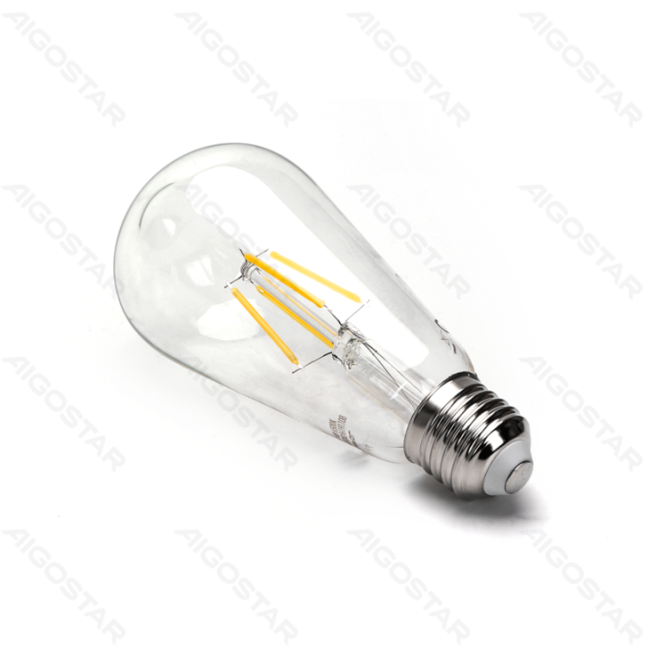 LED Filament Bulb (Clear) ST64 E27 6W