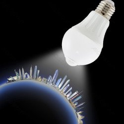 LED A60 E27 6W with Infrared Sensor