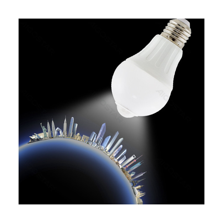 LED A60 E27 6W with Infrared Sensor