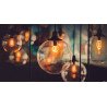 LED Filamentinė lemputė (gintarinė) ST64 E27 8W