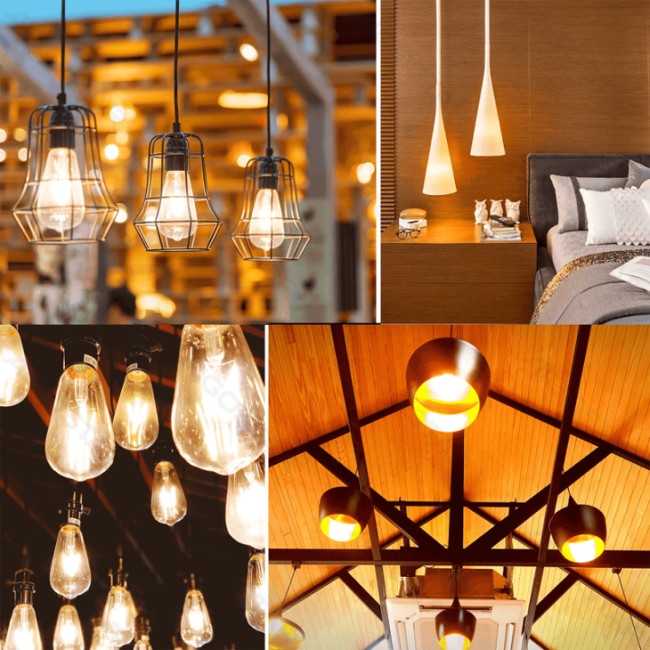 LED Filamento lemputė (Skaidri) ST64 E27 18W