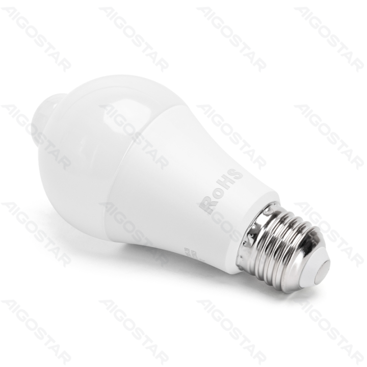 LED A60 E27 12W su infraraudonųjų spindulių jutikliu