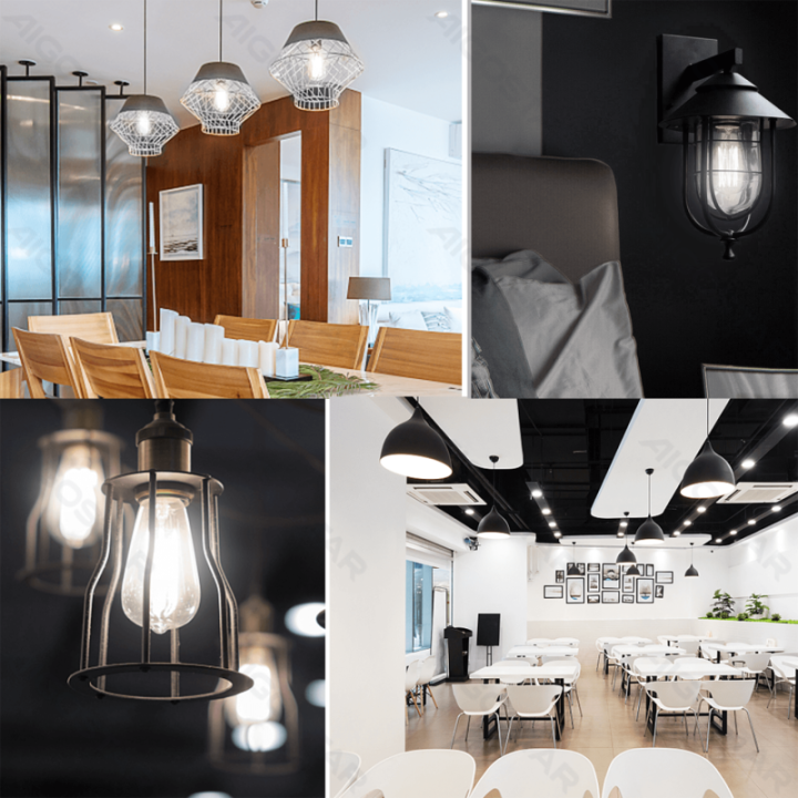 LED Siūlinė lemputė (skaidri) ST64 E27 16W