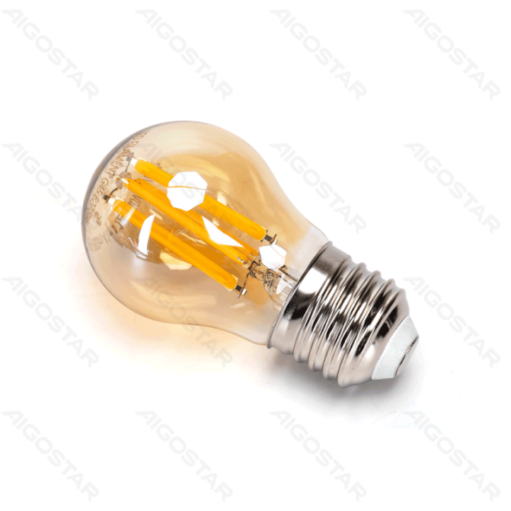 LED Siūlinė lemputė (ambra) G45 E27 8W