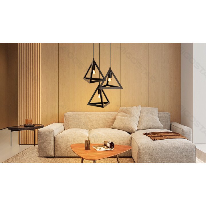 Iron Pendant Lamp (Without Light Source) E27