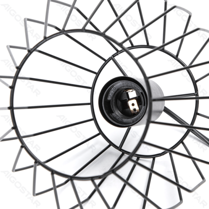 Geležinis pakabinamas šviestuvas (be šviesos šaltinio) E27