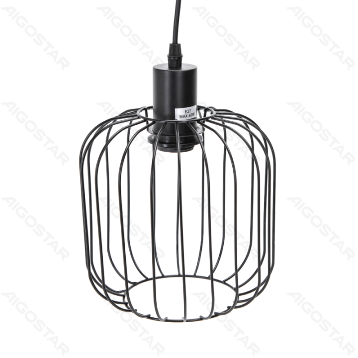 Geležinis pakabinamas šviestuvas (be šviesos šaltinio) E27