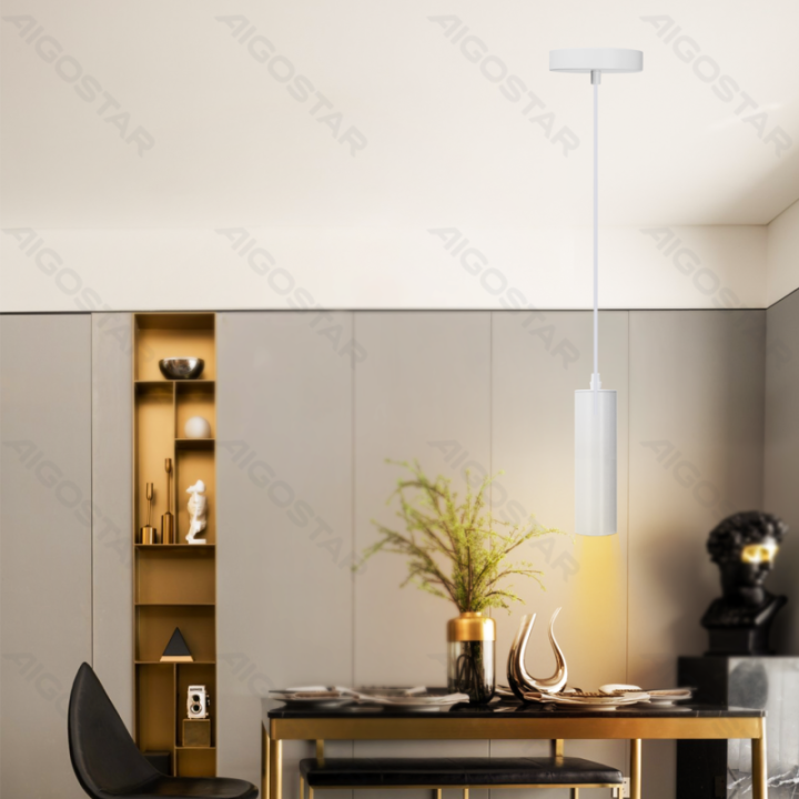 Iron pendant light white (without light source) GU10