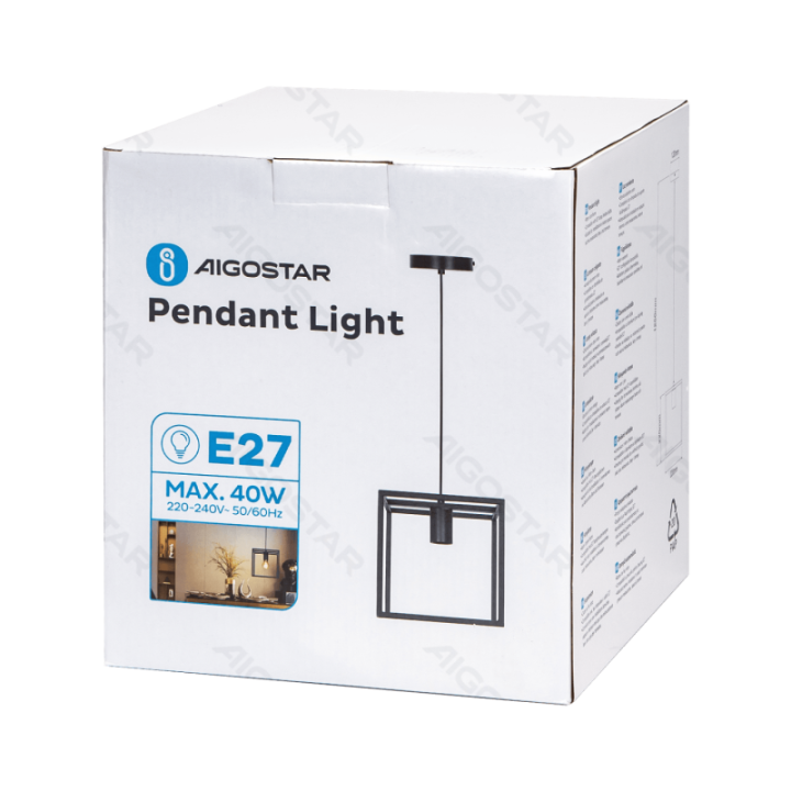 Metal Pendant Light, E27