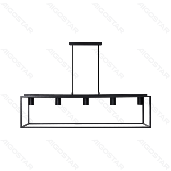 5-žibintų metalinis pakabinamas šviestuvas, E27