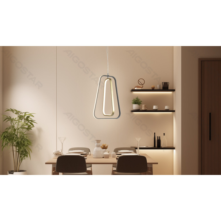 Aliuminio pakabinamas šviestuvas 36W 6500K