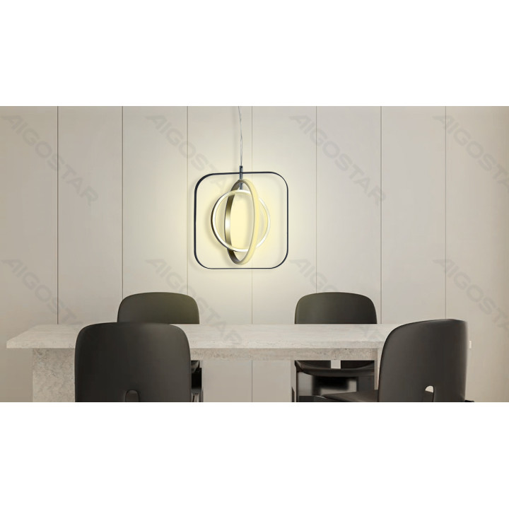 Aluminum pendant light 30W 2700K