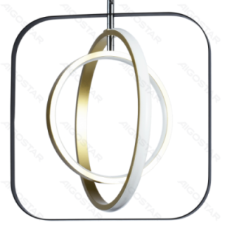 Aliuminio pakabinamas šviestuvas 30W 2700K