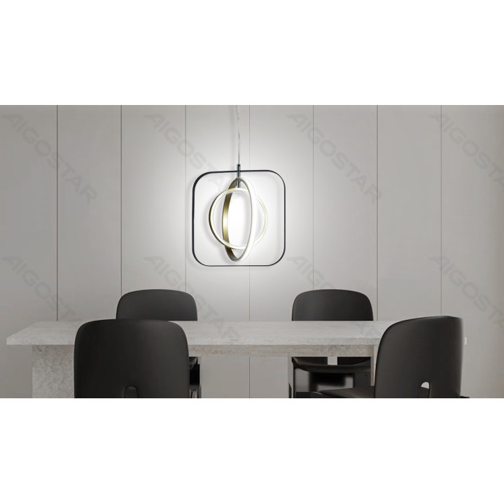 Aliuminis pakabinamas šviestuvas 30W 6500K