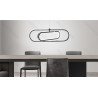 Metalo ir silikono LED pakabinamas šviestuvas, 35W, 6500K