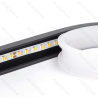 Metalo ir silikono LED pakabinamas šviestuvas, 23W, 6500K
