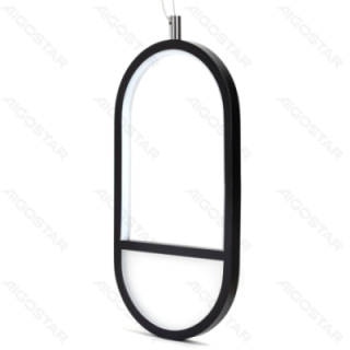 Aluminum pendant light 13.5W 2700K