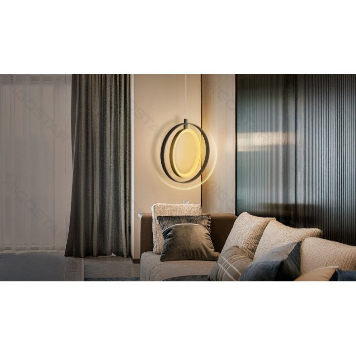 Pendant light 2700K Aluminium & Silicone