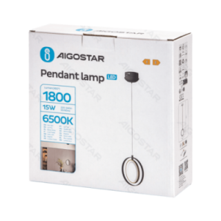 Pendant light 6500K Aluminium & Silicone