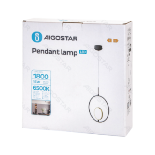 Pakabinamas šviestuvas 6500K Aliuminis & Silikonas