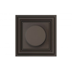 LED šviesos reguliatorius "Retro" ruda matinė, 3–100W