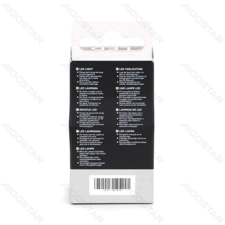 LED Filamentinė lemputė (skaidri) G45 E14 4W