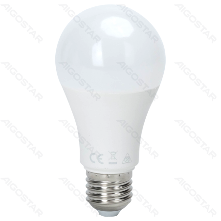 LED šviesai jautri ir mikrobangų jutiklio lemputė A60 E27 9W 6500K