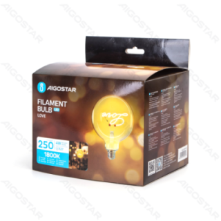 LED Filamento lemputė (Love) E27 4W