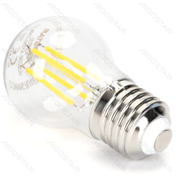 LED reguliuojamo ryškumo siūlinė G45 E27 4W 6500K