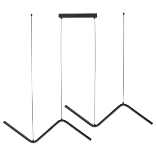 Metalo ir silikono LED pakabinamas šviestuvas, 23W, 6500K