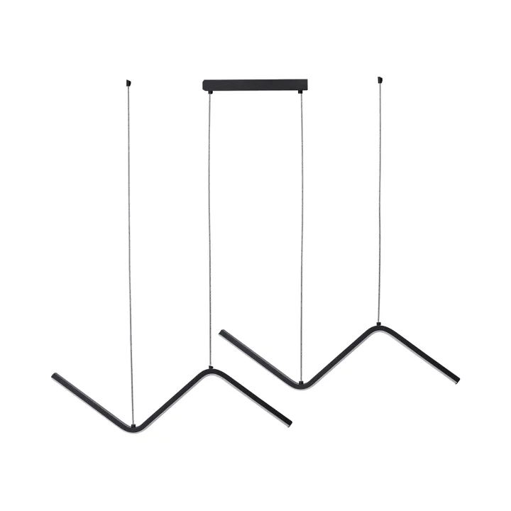 Metalo ir silikono LED pakabinamas šviestuvas, 23W, 2700K