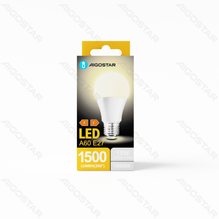 LED A60 E27 15W 3000k