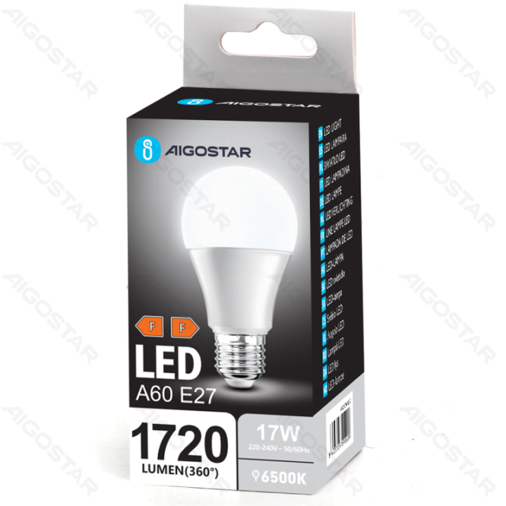 LED A60 E27 17W 6500k