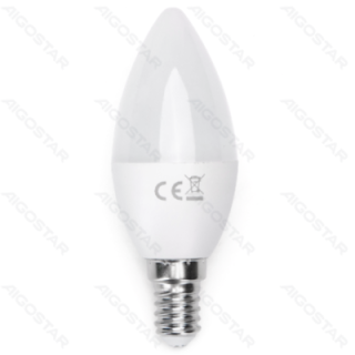 LED C37 E14 10W 6500K