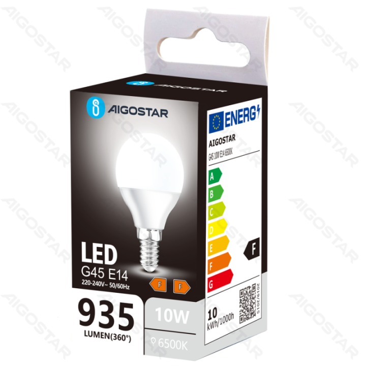 LED G45 E14 10W 6500K