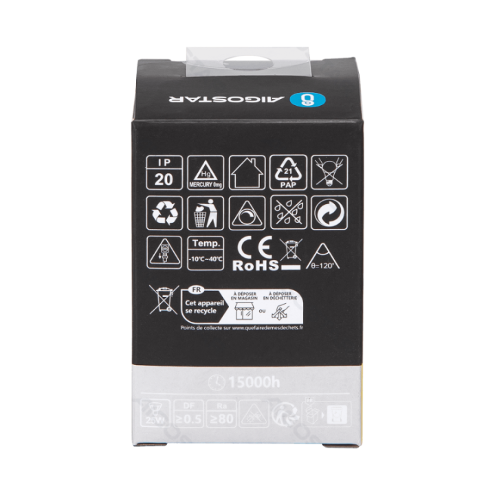 LED GU10 3W 4000K Reguliuojamas lempos gaubtas