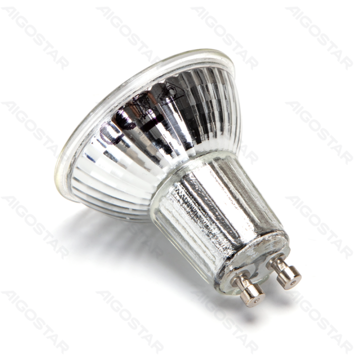 LED GU10 4.9W 4000K dimmable glass lamp cup