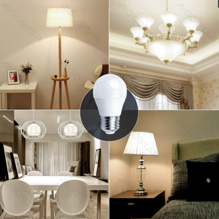 LED G45 Sferinė lemputė-E27-4W-4000K-340lm