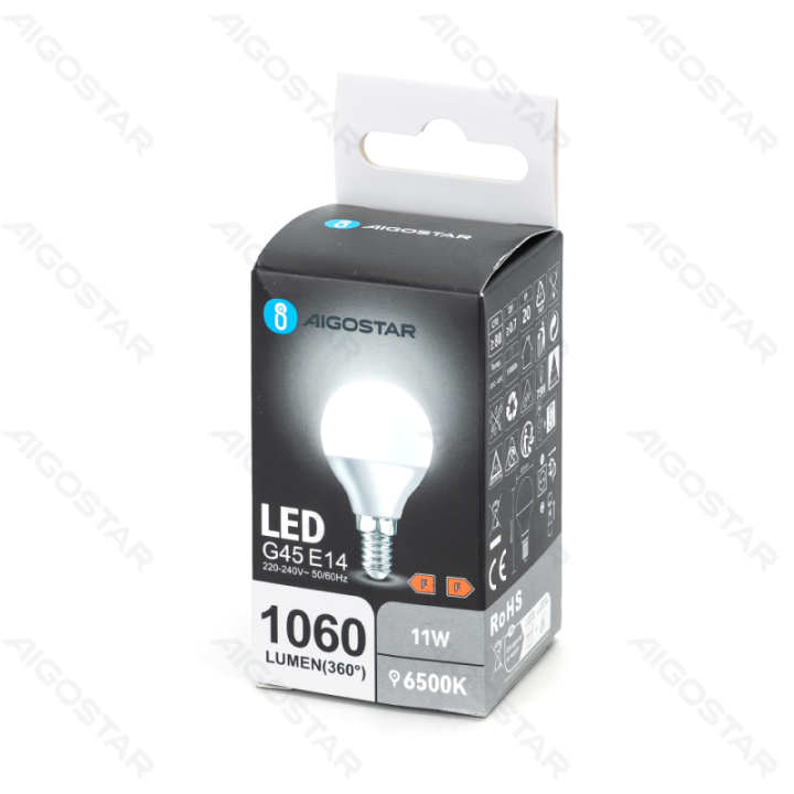 LED lemputė G45 11W 6500K 1060lm E14